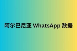 阿尔巴尼亚 whatsapp 数据